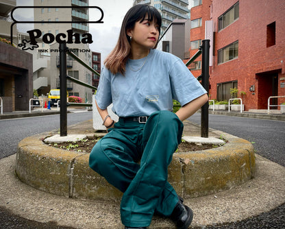 Pocha Standard Tee (Acid Blue)