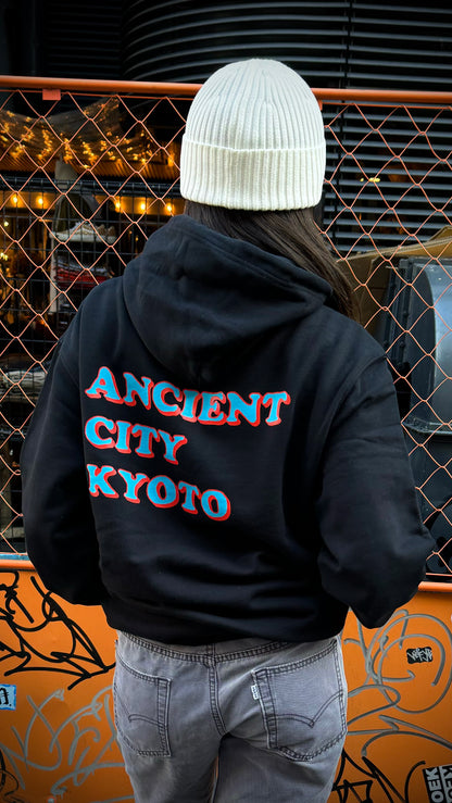 ANCIENT CITY KYOTO HOODIE (Black)