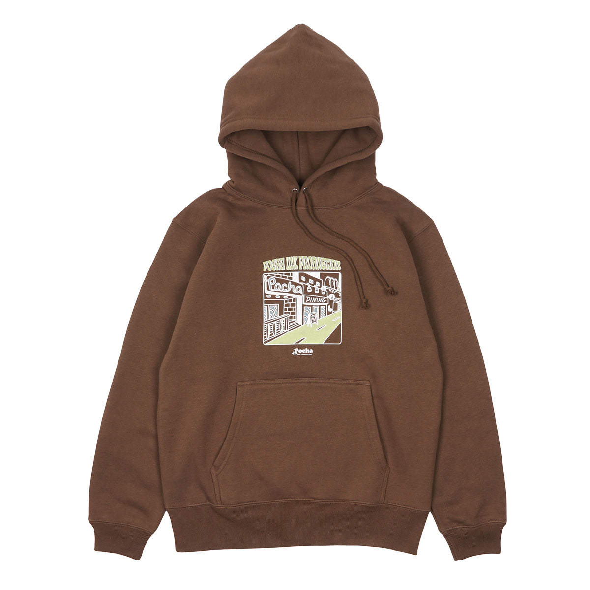 Dining Street Hoodie (Brown)