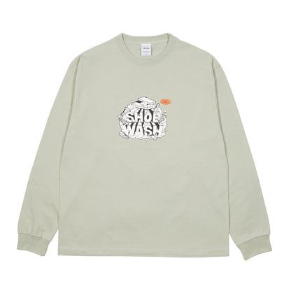 SHOE WASH L/S Tee (Sage Green)